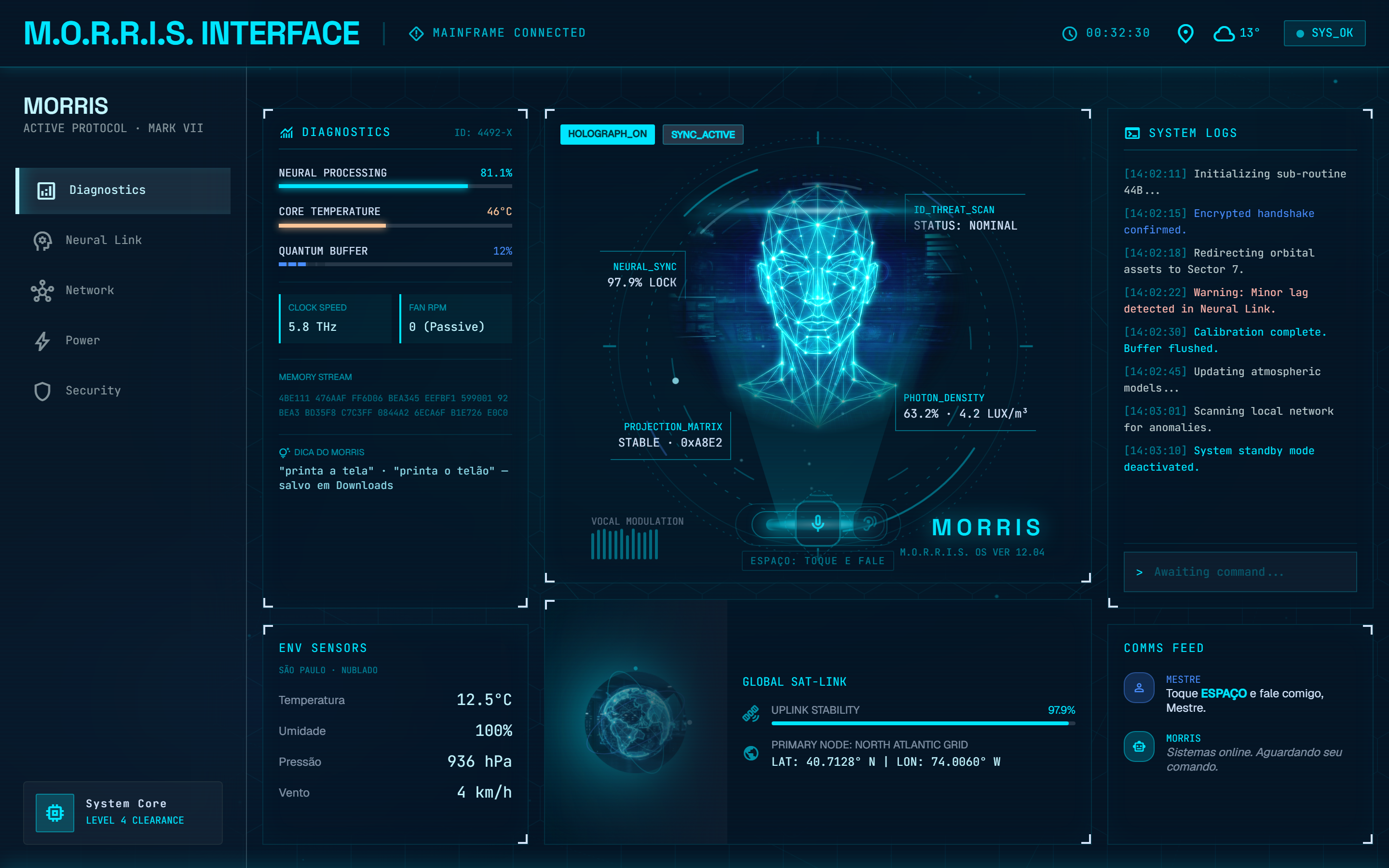 Morris — interface de automação com IA