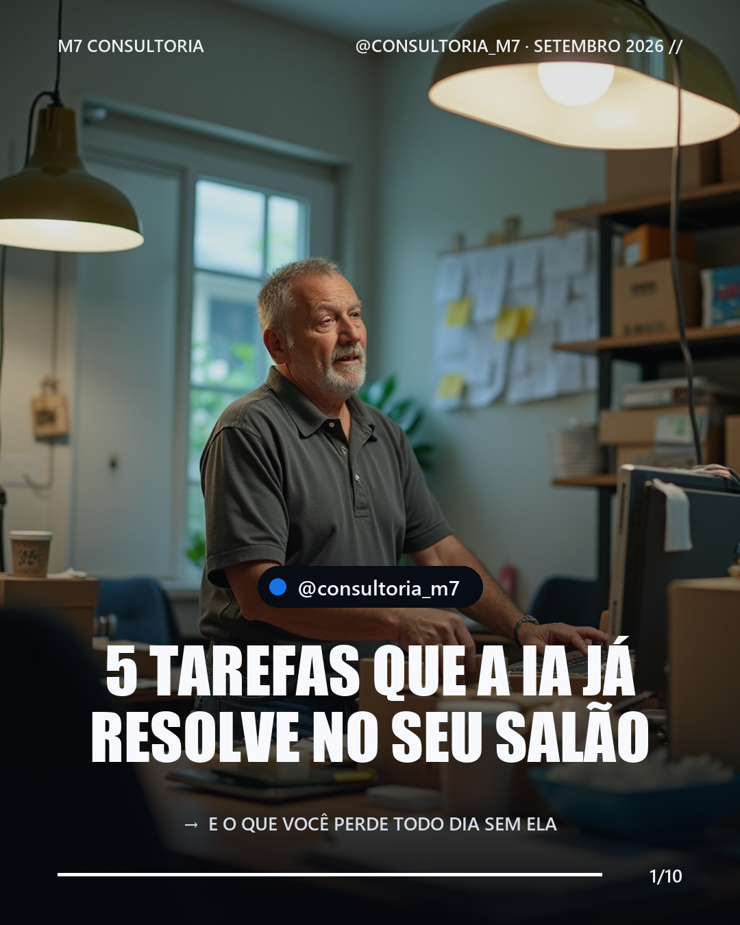 Automação com IA para salão: 5 tarefas que você pode delegar hoje